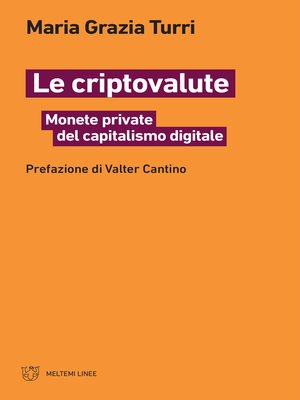 cover image of Le criptovalute